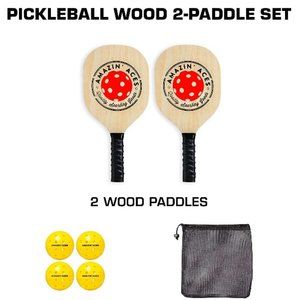 Amazin' Aces Pickleball Set NEW IN BOX With 2 Paddles, 4 Pickleballs, Carry Bag